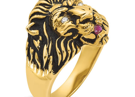 14k Yellow Gold Rings Style B05384 - Classique Jewelry Inc.