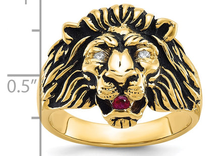 14k Yellow Gold Rings Style B05384 - Classique Jewelry Inc.