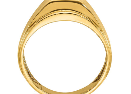 14k Two-tone Rings Style B05502 - Classique Jewelry Inc.