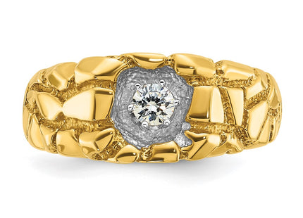 14k Yellow Gold Rings Style B05531 - Classique Jewelry Inc.