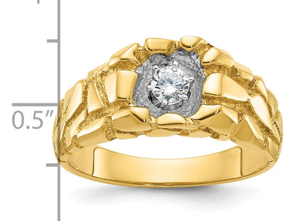 14k Yellow Gold Rings Style B05531 - Classique Jewelry Inc.