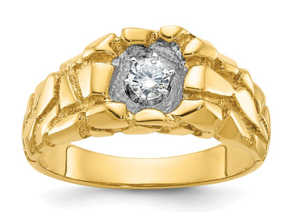 14k Yellow Gold Rings Style B05531 - Classique Jewelry Inc.