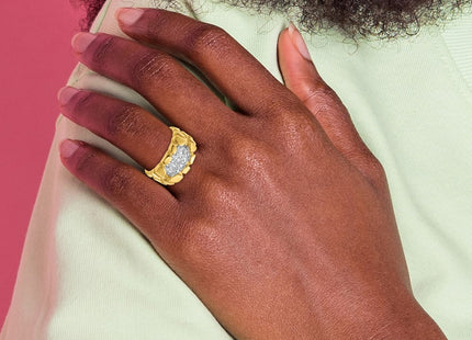 14k Yellow Gold Rings Style B05677 - Classique Jewelry Inc.
