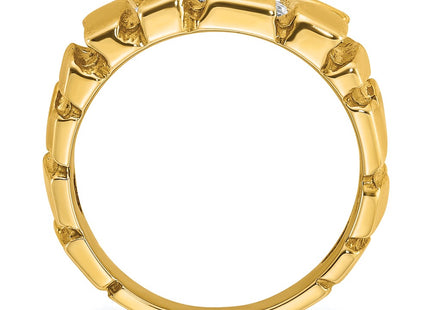 14k Yellow Gold Rings Style B05677 - Classique Jewelry Inc.