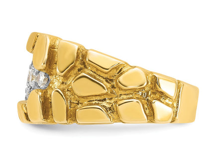 14k Yellow Gold Rings Style B05677 - Classique Jewelry Inc.