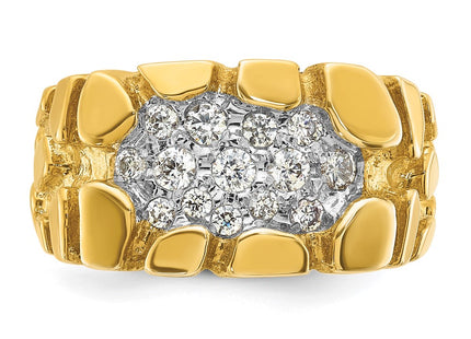 14k Yellow Gold Rings Style B05677 - Classique Jewelry Inc.