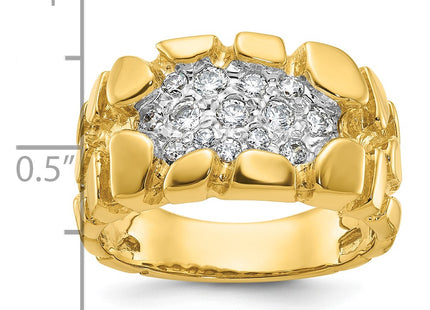 14k Yellow Gold Rings Style B05677 - Classique Jewelry Inc.
