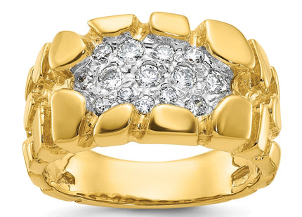 14k Yellow Gold Rings Style B05677 - Classique Jewelry Inc.