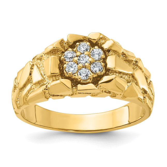 14k Yellow Gold Rings Style B05935 - Classique Jewelry Inc.