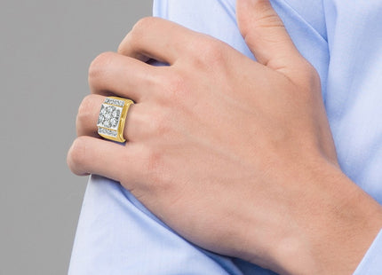 14k Two-tone Rings Style B05977 - Classique Jewelry Inc.