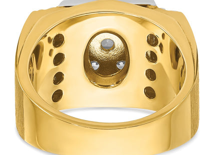 14k Two-tone Rings Style B05977 - Classique Jewelry Inc.