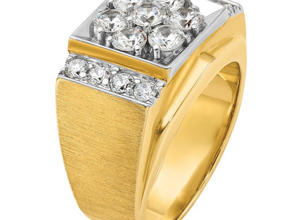 14k Two-tone Rings Style B05977 - Classique Jewelry Inc.