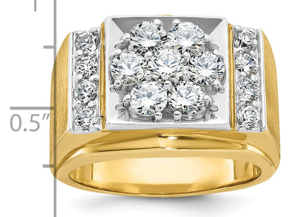 14k Two-tone Rings Style B05977 - Classique Jewelry Inc.