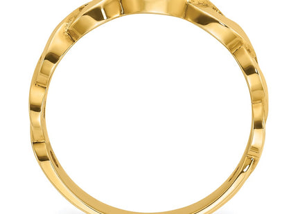 14k Yellow Gold Rings Style B09902 - Classique Jewelry Inc.