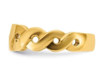 14k Yellow Gold Rings Style B09902 - Classique Jewelry Inc.