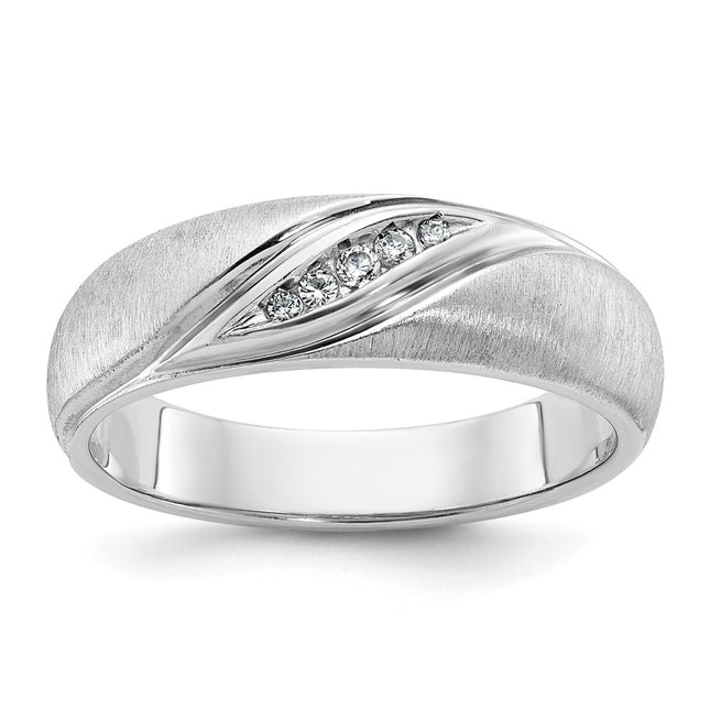 14k White Gold Rings Style B09929 - Classique Jewelry Inc.