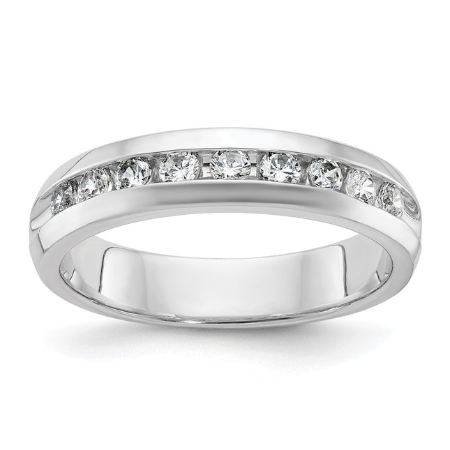 14k White Gold Rings Style B32991 - Classique Jewelry Inc.