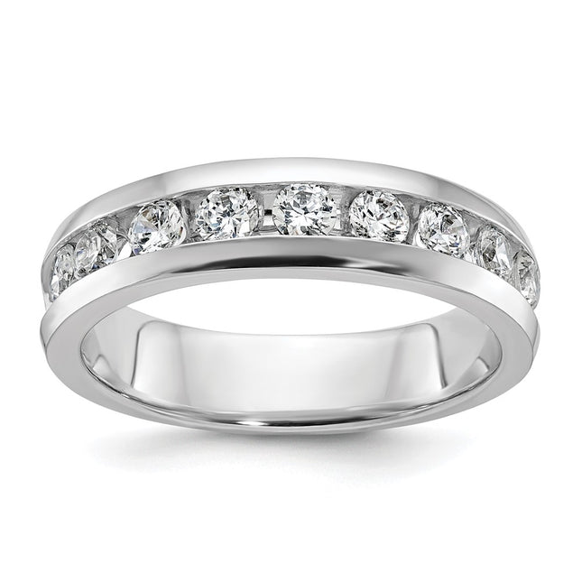 14k White Gold Rings Style B32992 - Classique Jewelry Inc.
