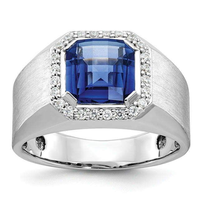 14k White Gold Rings Style B52058 - Classique Jewelry Inc.