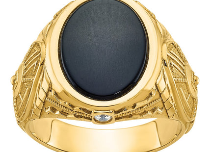 14k Yellow Gold Rings Style B52103 - Classique Jewelry Inc.