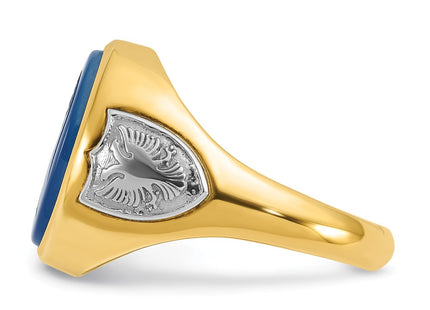 14k Two-tone Rings Style B52132 - Classique Jewelry Inc.