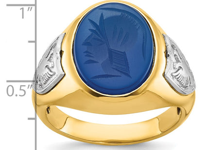 14k Two-tone Rings Style B52132 - Classique Jewelry Inc.