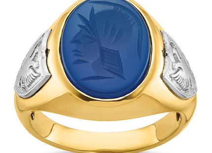 14k Two-tone Rings Style B52132 - Classique Jewelry Inc.