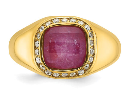 14k Yellow Gold Rings Style B52133 - Classique Jewelry Inc.