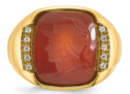 14k Yellow Gold Rings Style B52134 - Classique Jewelry Inc.