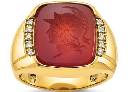 14k Yellow Gold Rings Style B52134 - Classique Jewelry Inc.