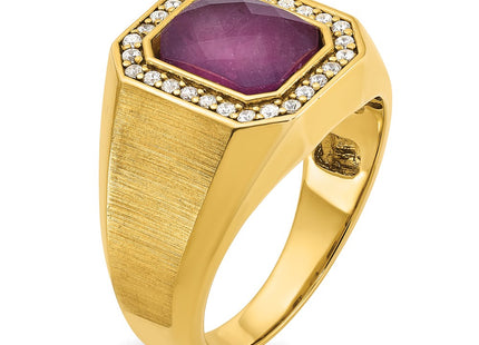 14k Yellow Gold Rings Style B52137 - Classique Jewelry Inc.