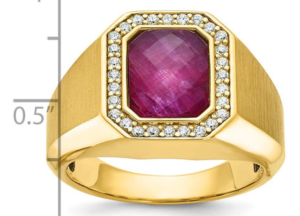 14k Yellow Gold Rings Style B52137 - Classique Jewelry Inc.