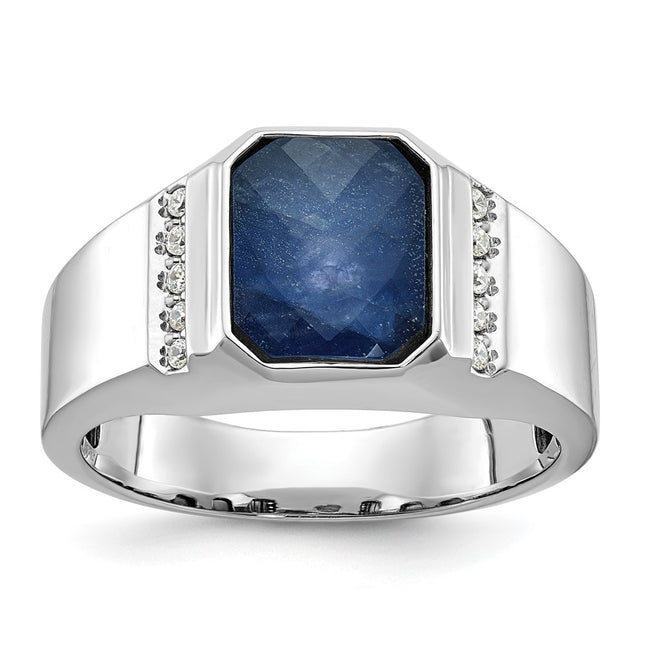 14k White Gold Rings Style B52138 - Classique Jewelry Inc.