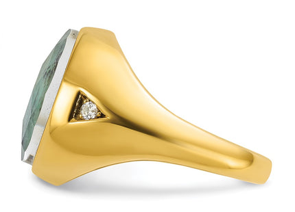 14k Yellow Gold Rings Style B52139 - Classique Jewelry Inc.