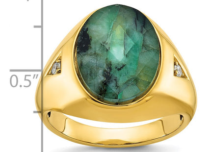 14k Yellow Gold Rings Style B52139 - Classique Jewelry Inc.
