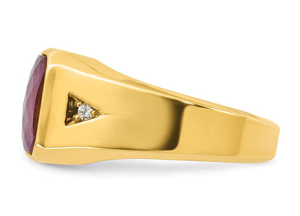 14k Yellow Gold Rings Style B52140 - Classique Jewelry Inc.