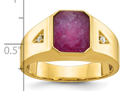14k Yellow Gold Rings Style B52140 - Classique Jewelry Inc.