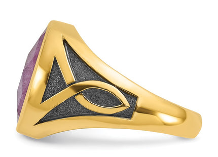 14k Yellow Gold Rings Style B52144 - Classique Jewelry Inc.