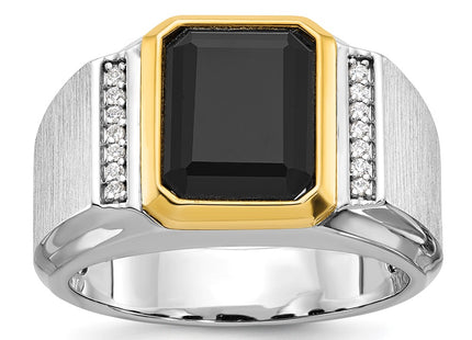 14k Two-tone Rings Style B52162 - Classique Jewelry Inc.