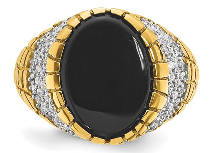 14k Yellow Gold Rings Style B52164 - Classique Jewelry Inc.