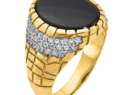 14k Yellow Gold Rings Style B52164 - Classique Jewelry Inc.