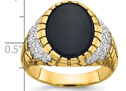 14k Yellow Gold Rings Style B52164 - Classique Jewelry Inc.