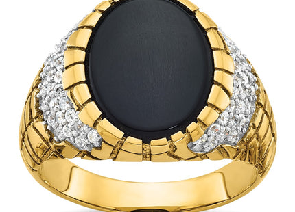 14k Yellow Gold Rings Style B52164 - Classique Jewelry Inc.