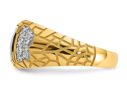 14k Yellow Gold Rings Style B52165 - Classique Jewelry Inc.