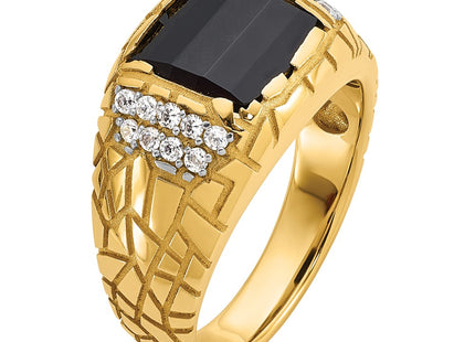 14k Yellow Gold Rings Style B52165 - Classique Jewelry Inc.