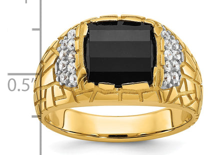 14k Yellow Gold Rings Style B52165 - Classique Jewelry Inc.