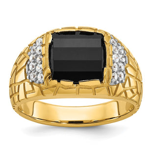 14k Yellow Gold Rings Style B52165 - Classique Jewelry Inc.