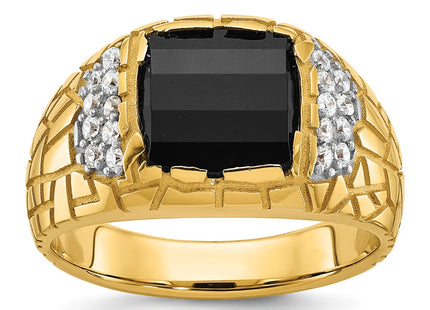 14k Yellow Gold Rings Style B52165 - Classique Jewelry Inc.