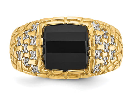 14k Yellow Gold Rings Style B52168 - Classique Jewelry Inc.