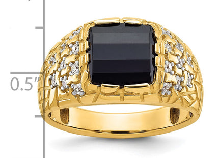 14k Yellow Gold Rings Style B52168 - Classique Jewelry Inc.